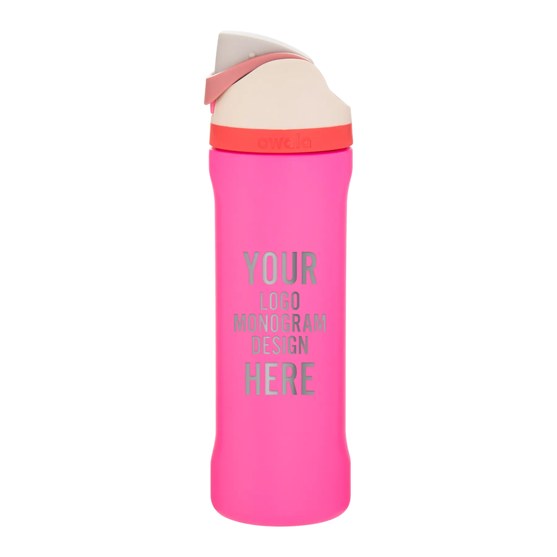 Silicone Boot & Monogram Set For Owala 32 Oz Bottles - Cute Customizable Accessory With Strap