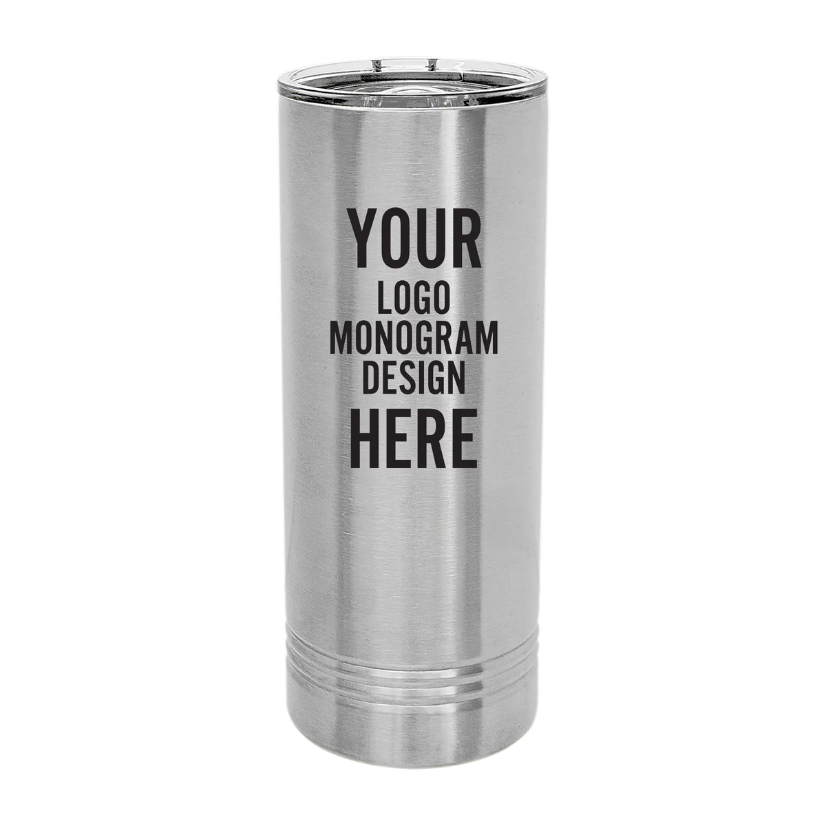 Personalized Polar Camel 22 oz Skinny Tumbler - Stainless
