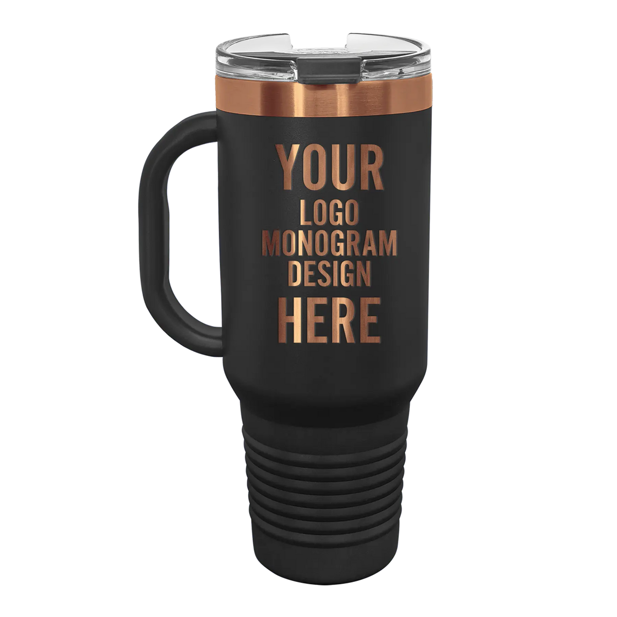 Personalized Polar Camel 40 oz Travel Mug - Black