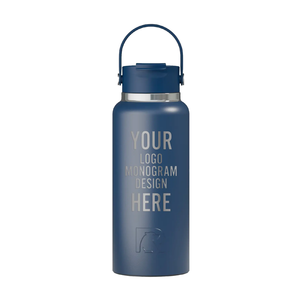 Personalized RTIC 32 oz Outback Water Bottle Ceramic Lined - Navy ...