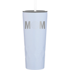 Laser etched landfall 20 oz vacuum insulated tumbler with 'Mom Golf' design