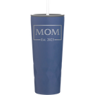 Personalized constellation 20 oz vacuum insulated tumbler with 'Mom Est2' design