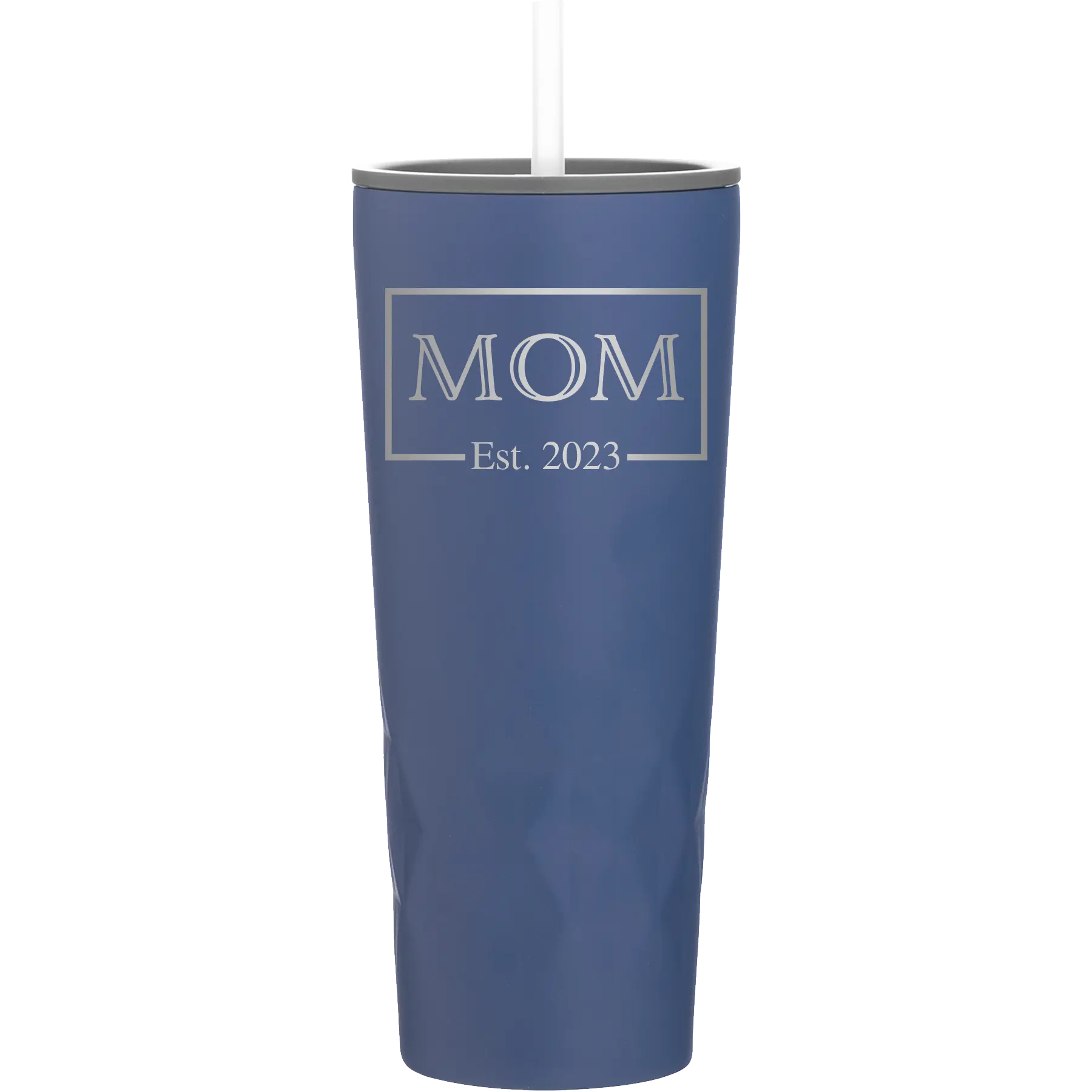 Personalized constellation 20 oz vacuum insulated tumbler with 'Mom Est2' design