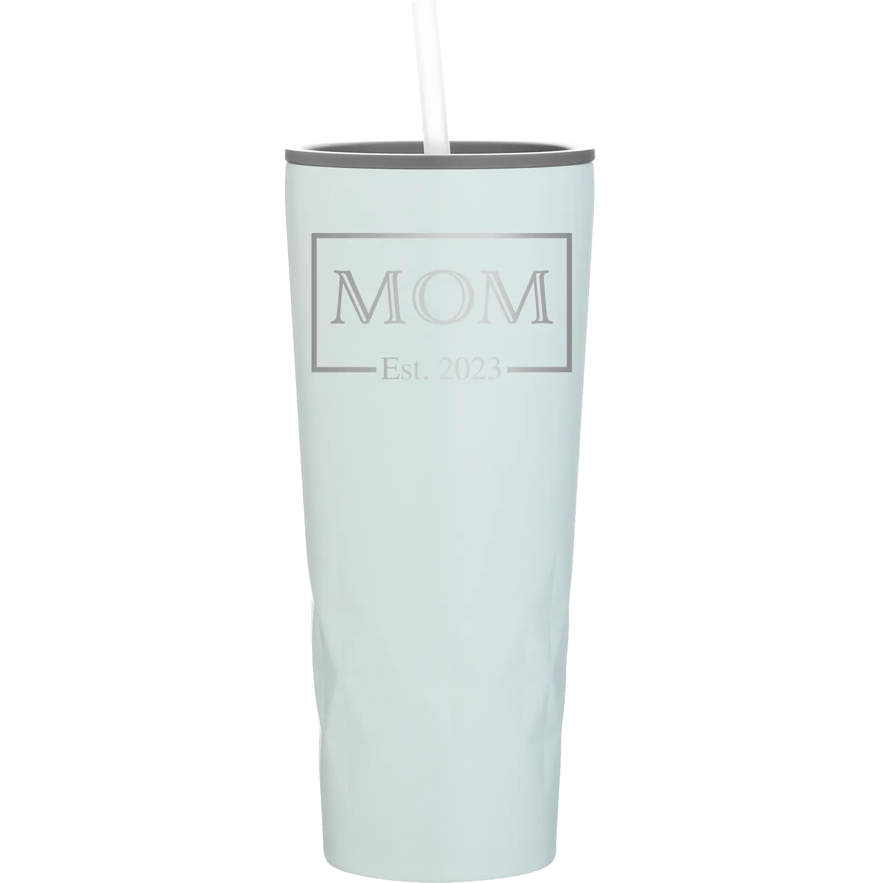 Personalized meadow 20 oz vacuum insulated tumbler with 'Mom Est2' design