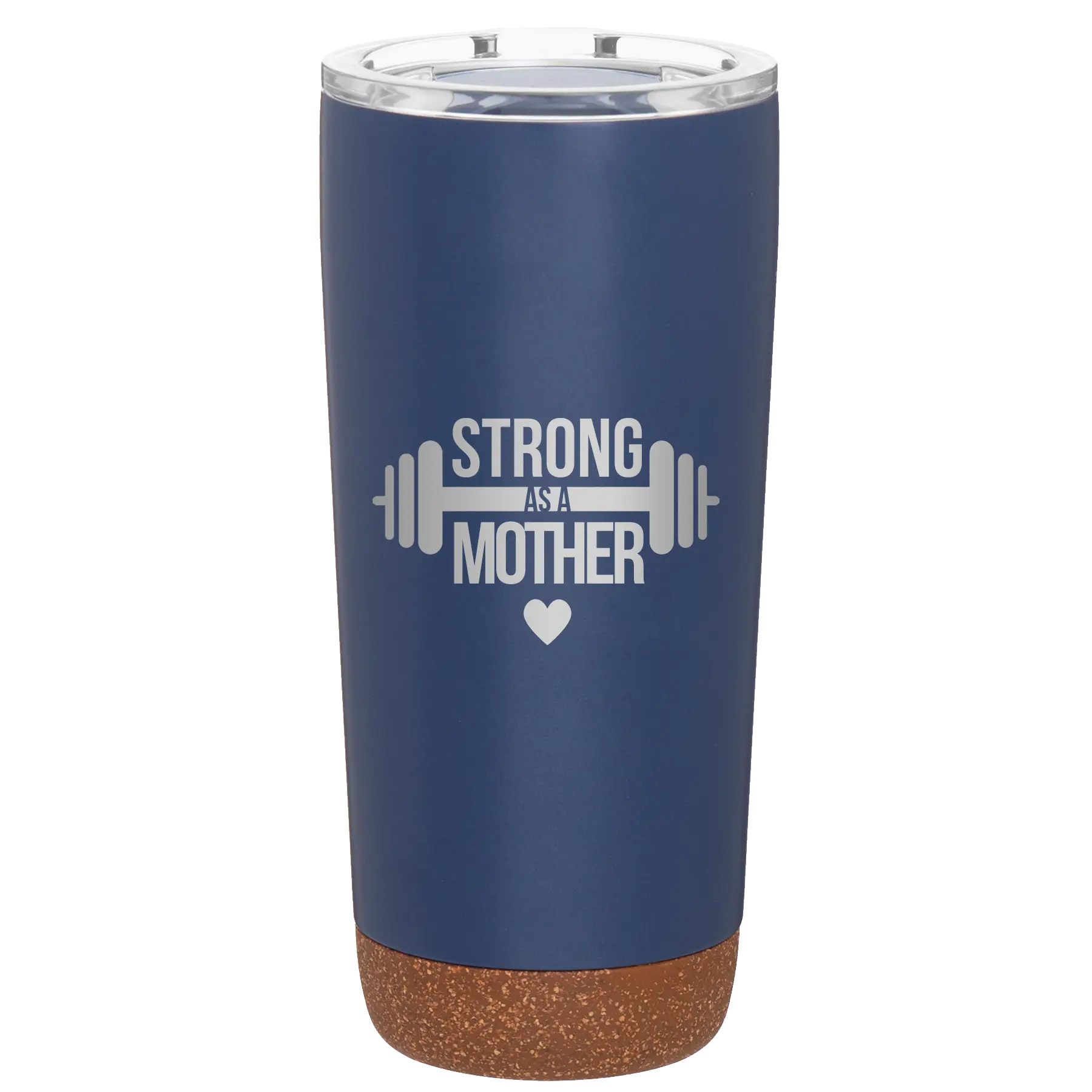 Laser etched constellation 20 oz vacuum insulated tumbler with 'Strong as a Mother' design