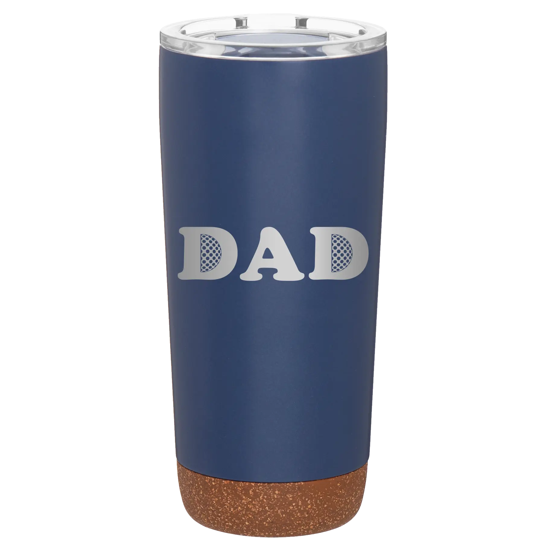 Laser etched constellation 20 oz vacuum insulated tumbler with 'Golf Dad' design