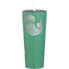 Laser etched forage 20 oz vacuum insulated tumbler with 'Weirdo with a Beardo' design