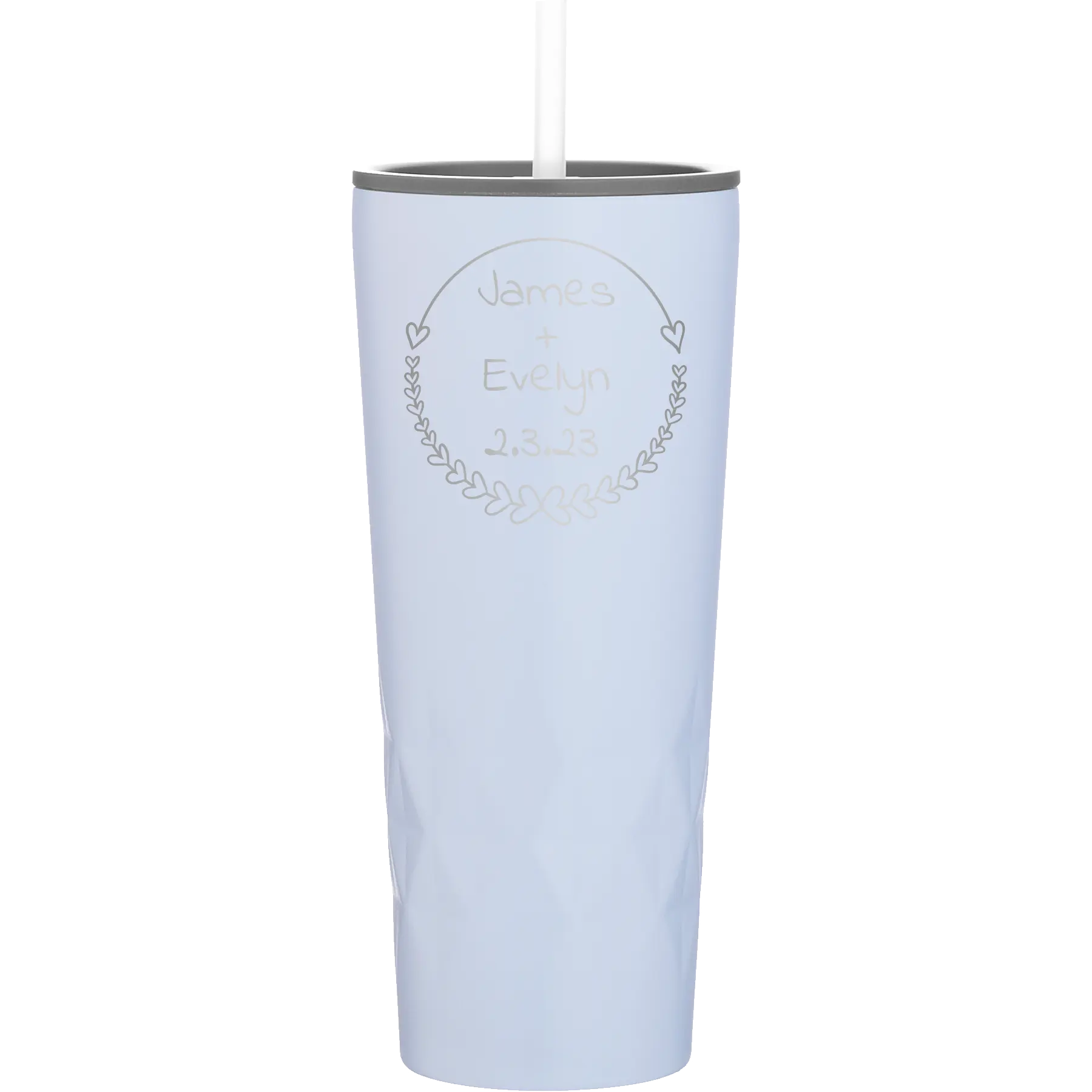 Personalized landfall 20 oz vacuum insulated tumbler with 'Name and Date' design