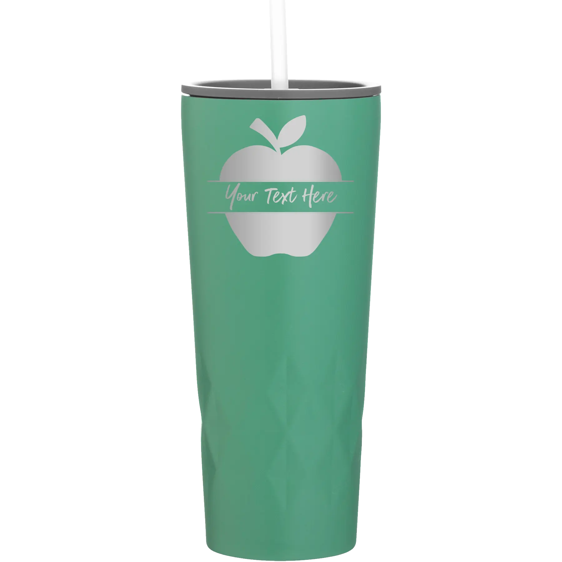 Personalized forage 20 oz vacuum insulated tumbler with 'Apple' design