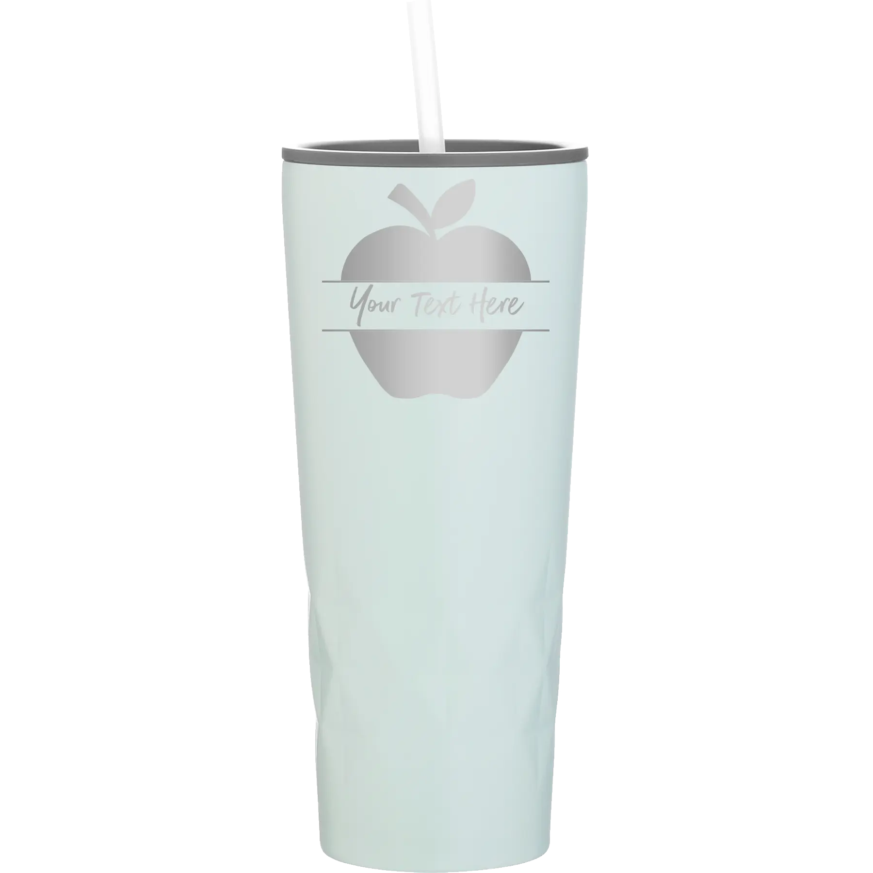 Personalized meadow 20 oz vacuum insulated tumbler with 'Apple' design