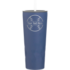 Personalized constellation 20 oz vacuum insulated tumbler with 'Baseball' design