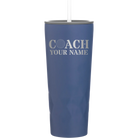 Personalized constellation 20 oz vacuum insulated tumbler with 'Coach Golf' design