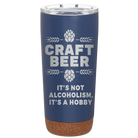 Laser etched constellation 20 oz vacuum insulated tumbler with 'Craft Beer' design