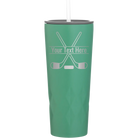 Personalized forage 20 oz vacuum insulated tumbler with 'Hockey' design
