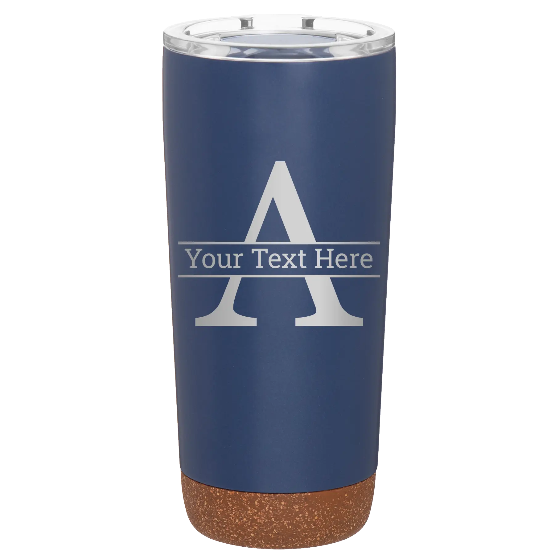 Personalized constellation 20 oz vacuum insulated tumbler with 'Monogram letter A' design