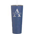 Personalized constellation 20 oz vacuum insulated tumbler with 'Monogram letter A' design