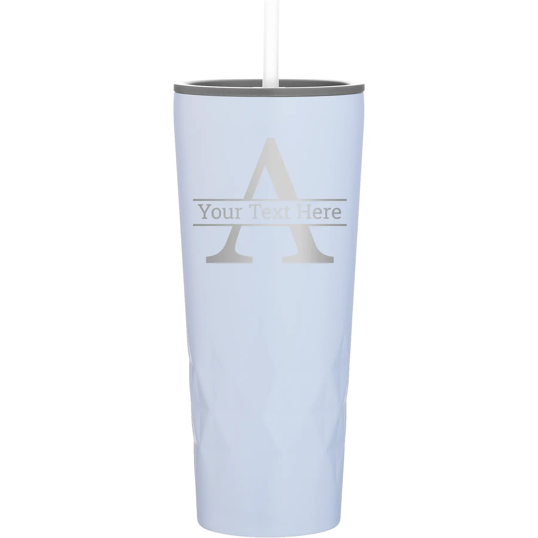 Personalized landfall 20 oz vacuum insulated tumbler with 'Monogram letter A' design