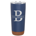 Personalized constellation 20 oz vacuum insulated tumbler with 'Monogram letter B' design