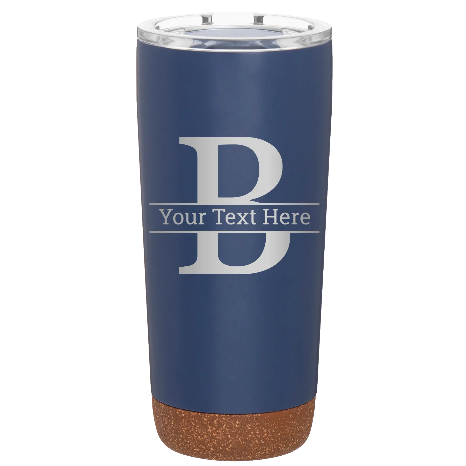Personalized constellation 20 oz vacuum insulated tumbler with 'Monogram letter B' design