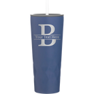 Personalized constellation 20 oz vacuum insulated tumbler with 'Monogram letter B' design