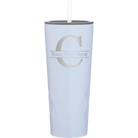 Personalized landfall 20 oz vacuum insulated tumbler with 'Monogram letter C' design