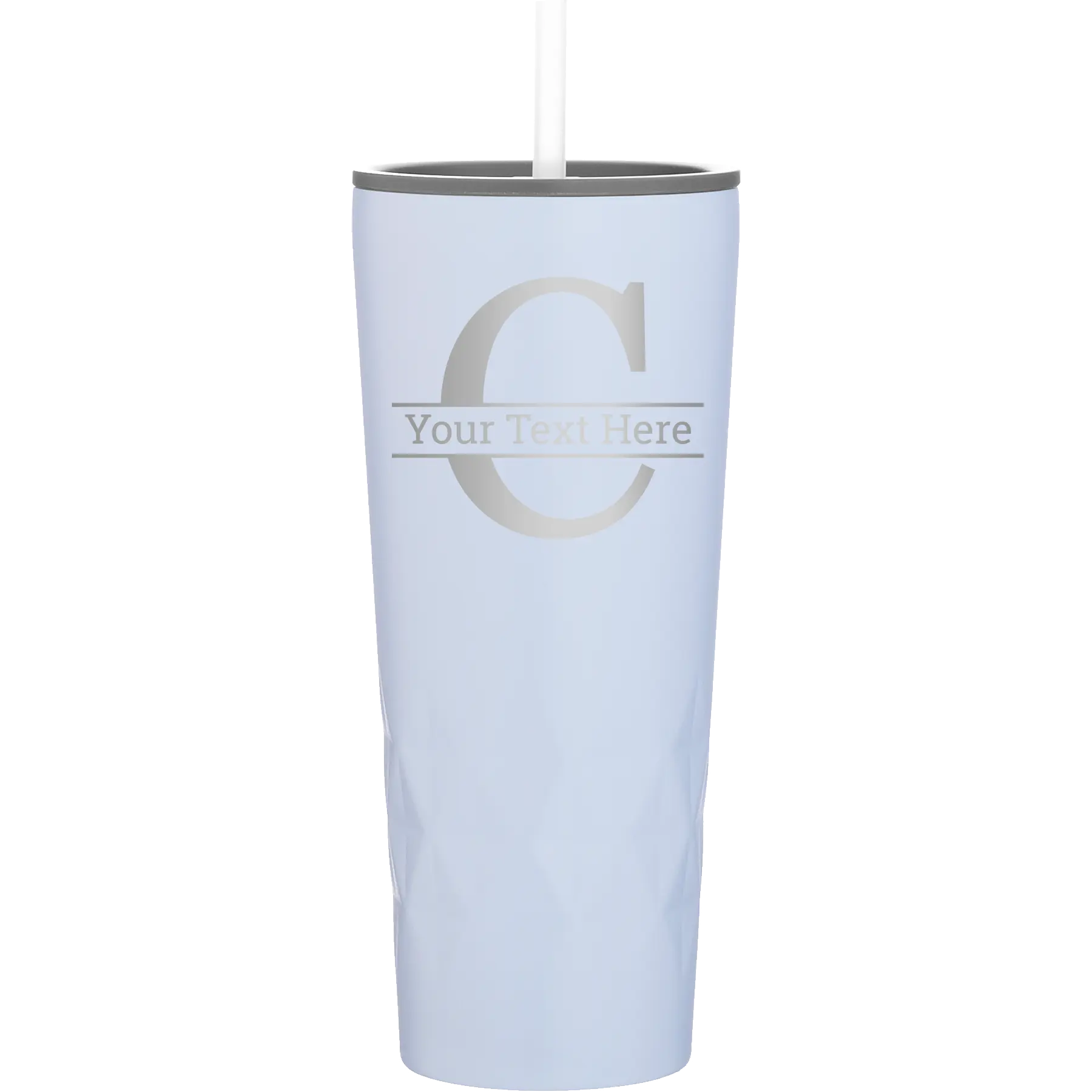 Personalized landfall 20 oz vacuum insulated tumbler with 'Monogram letter C' design