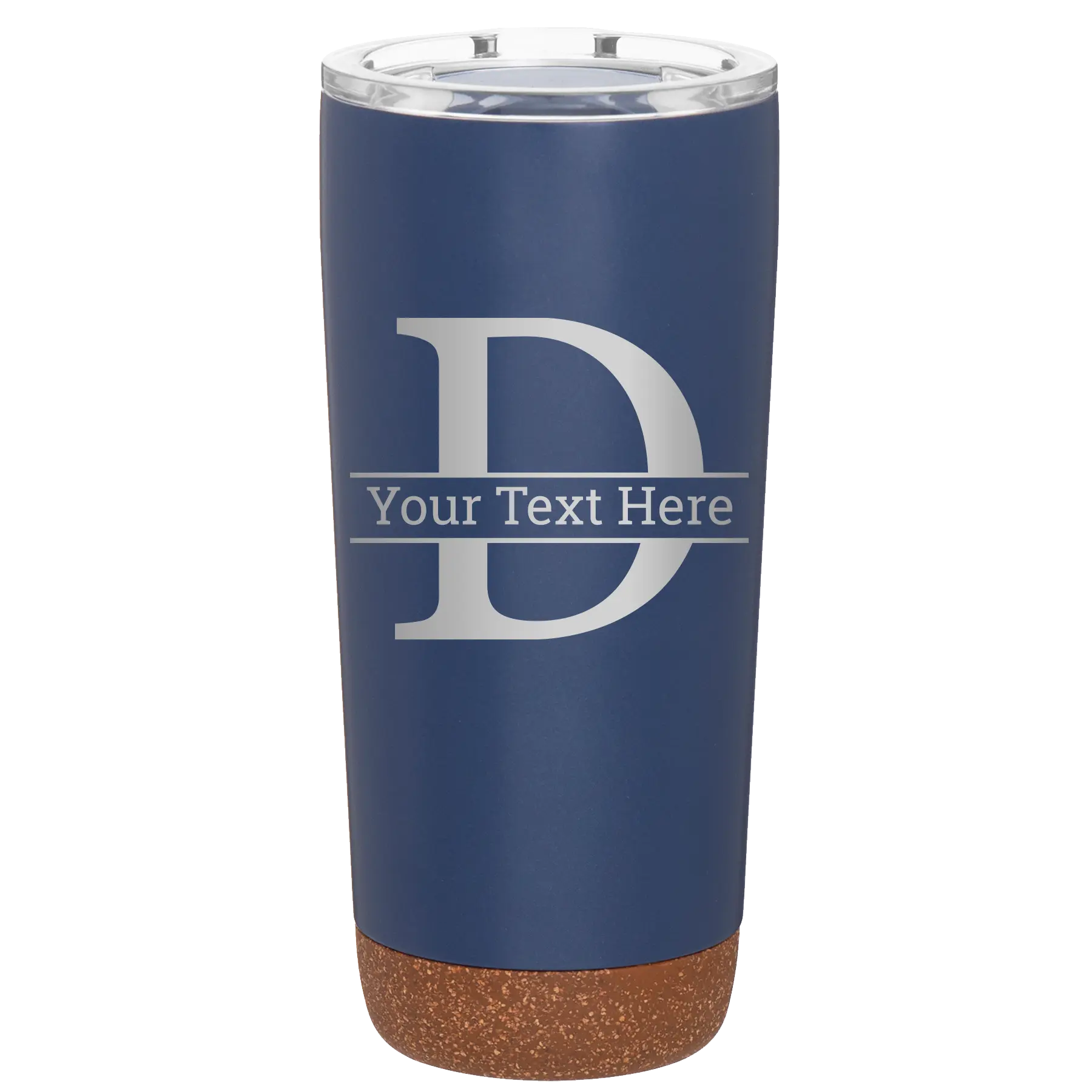 Personalized constellation 20 oz vacuum insulated tumbler with 'Monogram letter D' design