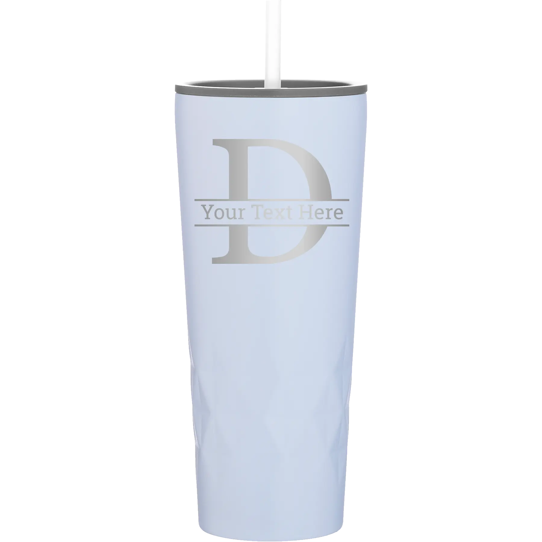 Personalized landfall 20 oz vacuum insulated tumbler with 'Monogram letter D' design