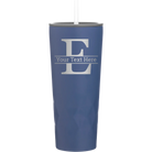 Personalized constellation 20 oz vacuum insulated tumbler with 'Monogram letter E' design