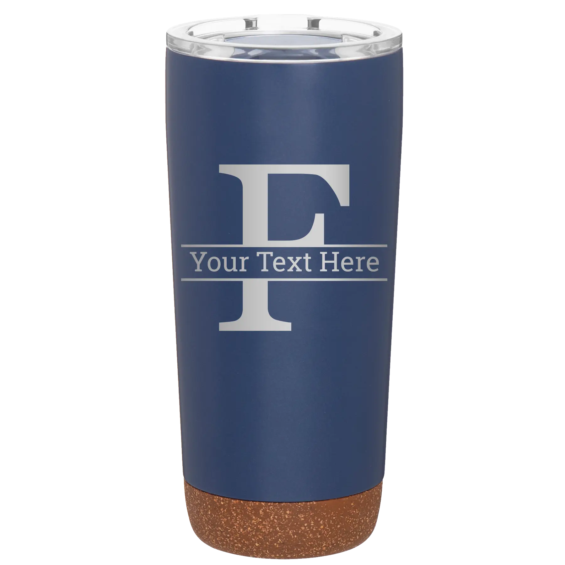 Personalized constellation 20 oz vacuum insulated tumbler with 'Monogram letter F' design