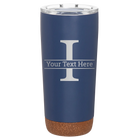Personalized constellation 20 oz vacuum insulated tumbler with 'Monogram letter I' design
