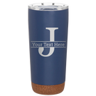 Personalized constellation 20 oz vacuum insulated tumbler with 'Monogram letter J' design