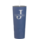 Personalized constellation 20 oz vacuum insulated tumbler with 'Monogram letter J' design