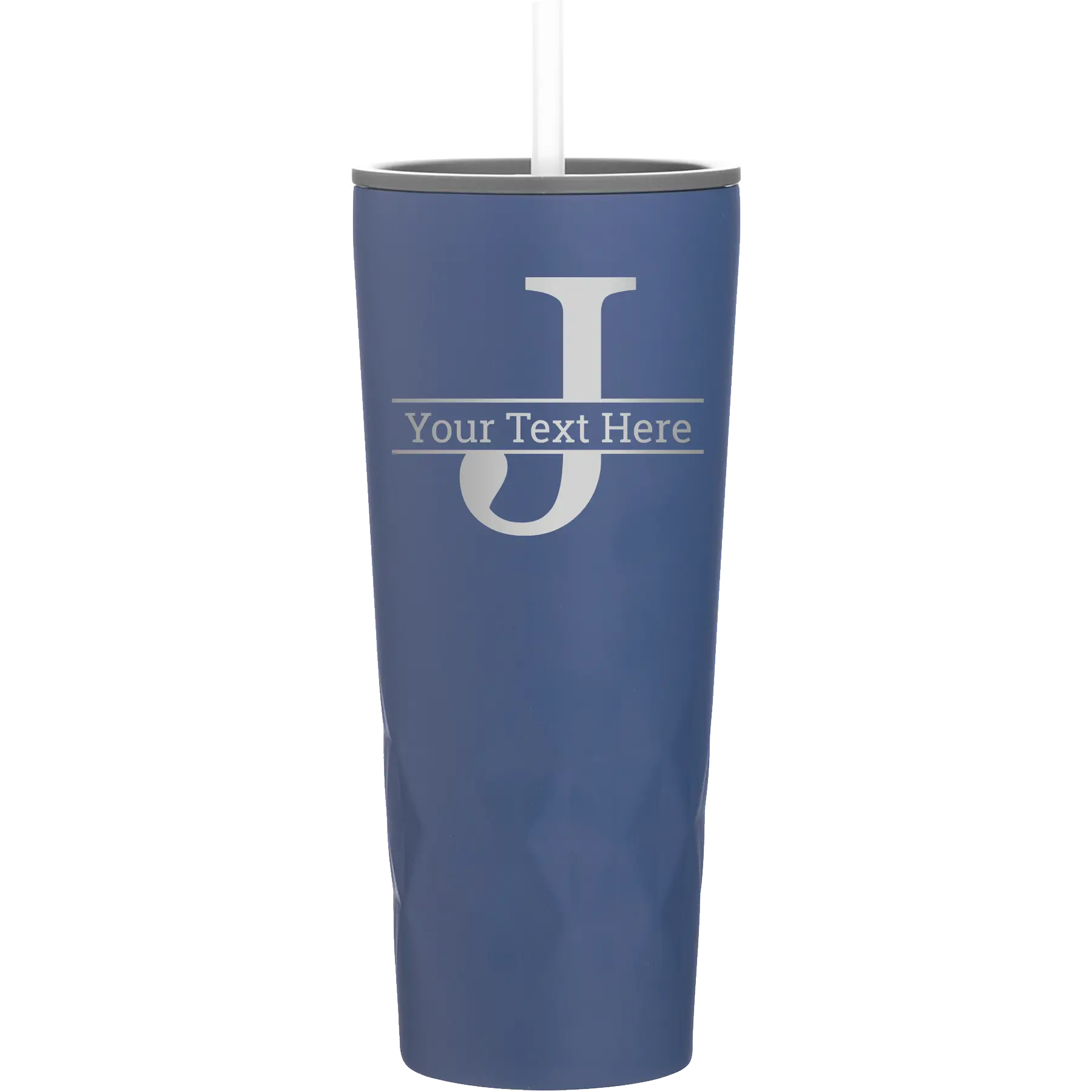 Personalized constellation 20 oz vacuum insulated tumbler with 'Monogram letter J' design