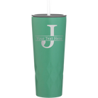 Personalized forage 20 oz vacuum insulated tumbler with 'Monogram letter J' design