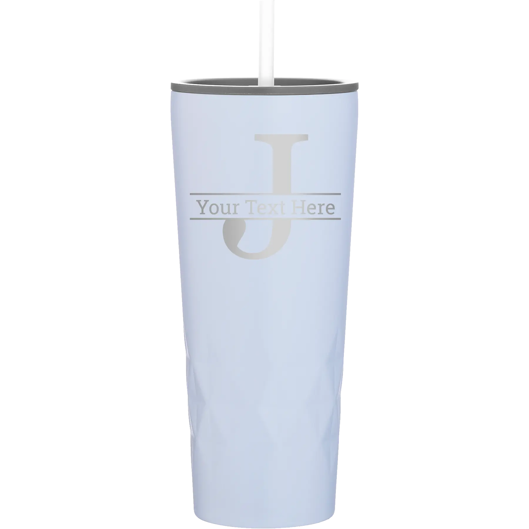 Personalized landfall 20 oz vacuum insulated tumbler with 'Monogram letter J' design