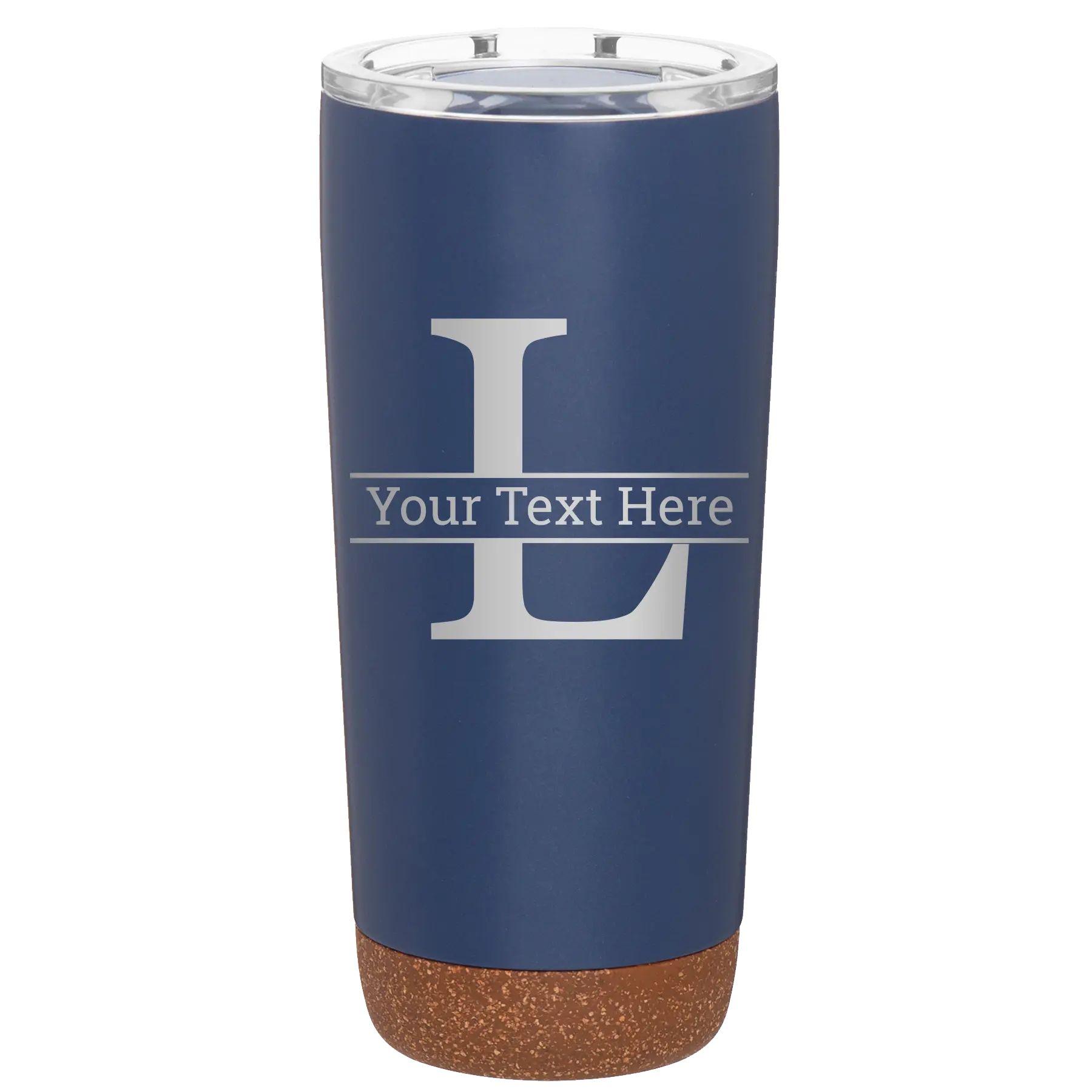 Personalized constellation 20 oz vacuum insulated tumbler with 'Monogram letter L' design