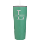 Personalized forage 20 oz vacuum insulated tumbler with 'Monogram letter L' design