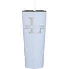 Personalized landfall 20 oz vacuum insulated tumbler with 'Monogram letter L' design