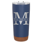 Personalized constellation 20 oz vacuum insulated tumbler with 'Monogram letter M' design