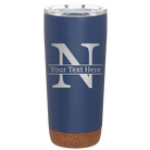 Personalized constellation 20 oz vacuum insulated tumbler with 'Monogram letter N' design