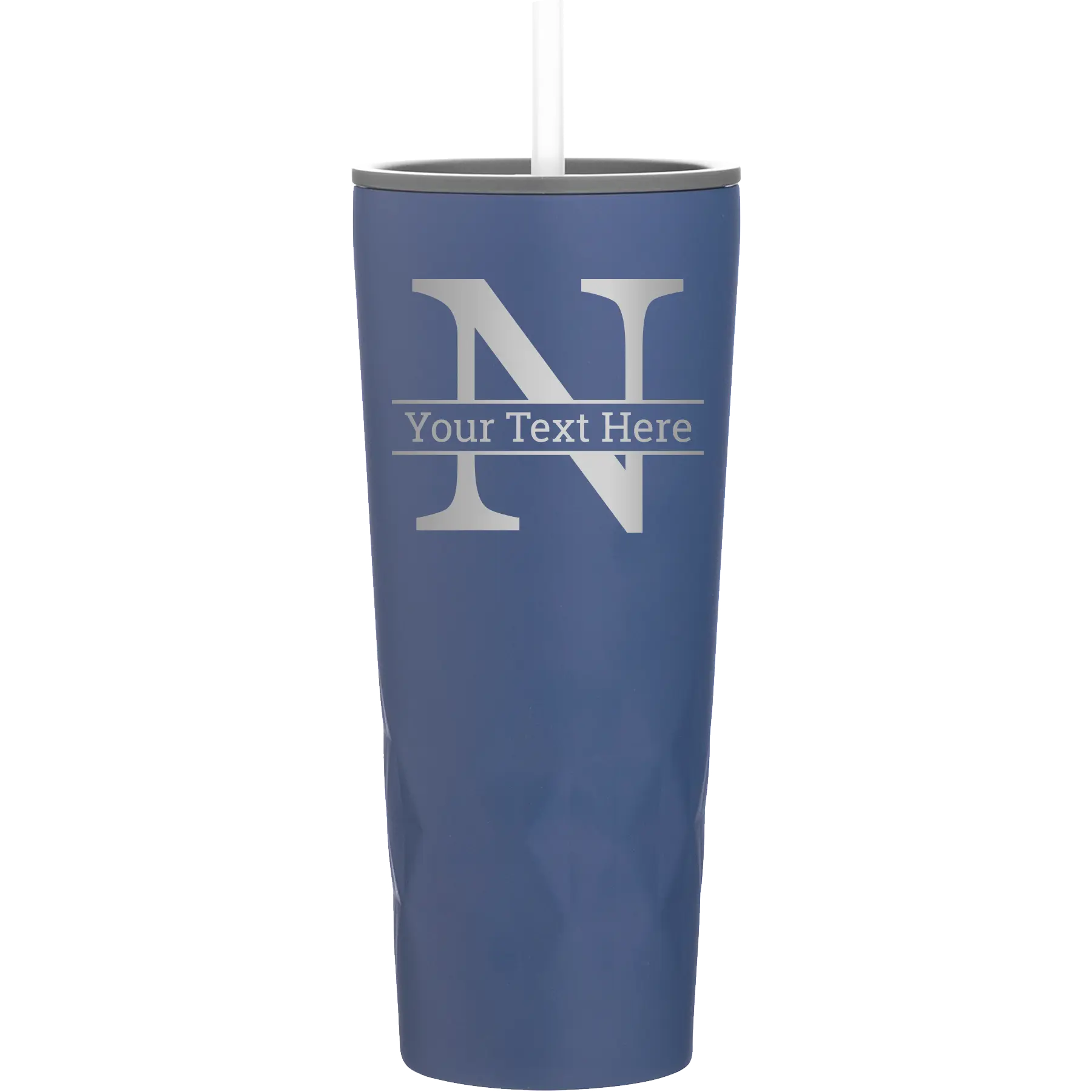 Personalized constellation 20 oz vacuum insulated tumbler with 'Monogram letter N' design