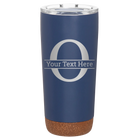 Personalized constellation 20 oz vacuum insulated tumbler with 'Monogram letter O' design