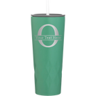 Personalized forage 20 oz vacuum insulated tumbler with 'Monogram letter O' design