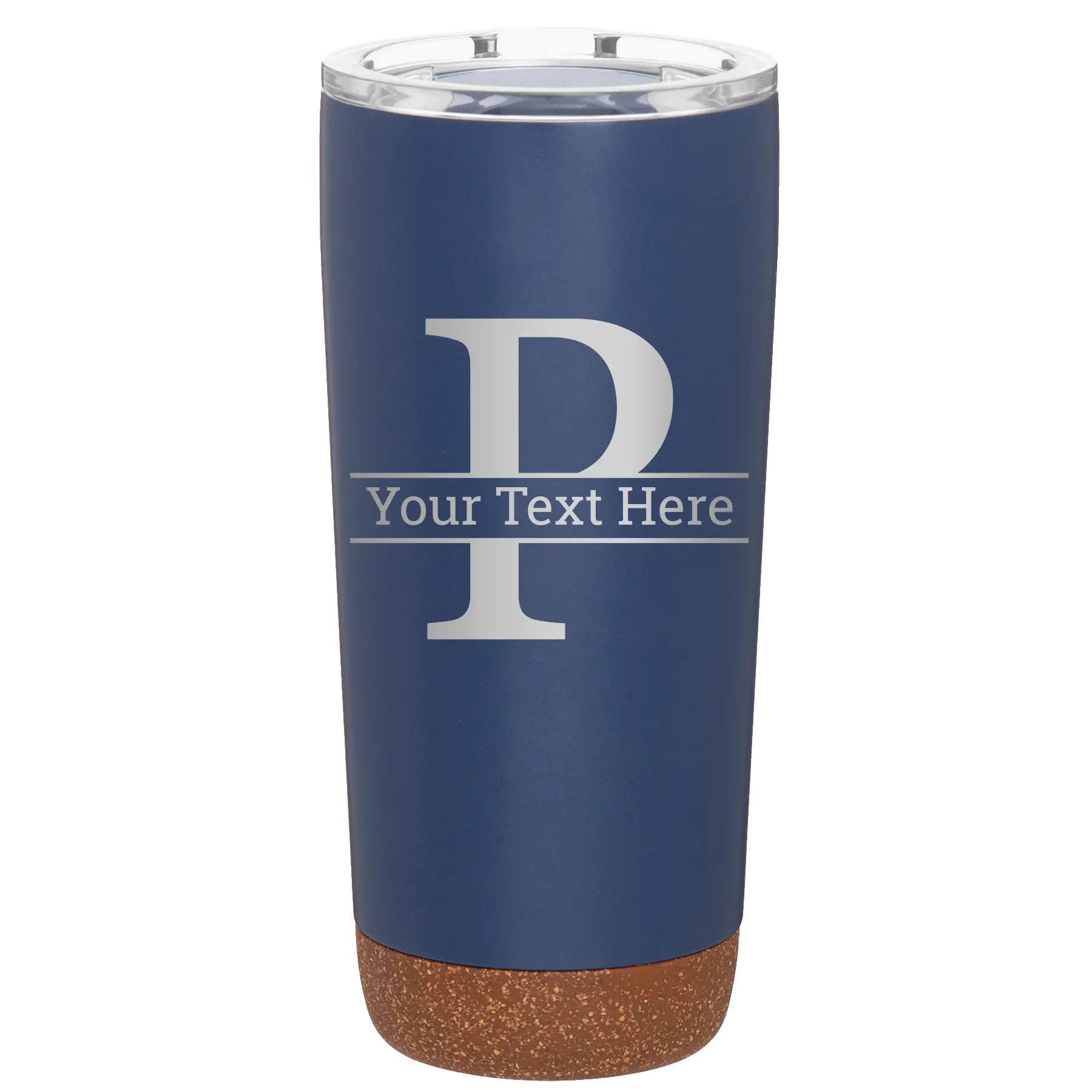 Personalized constellation 20 oz vacuum insulated tumbler with 'Monogram letter P' design