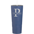 Personalized constellation 20 oz vacuum insulated tumbler with 'Monogram letter P' design
