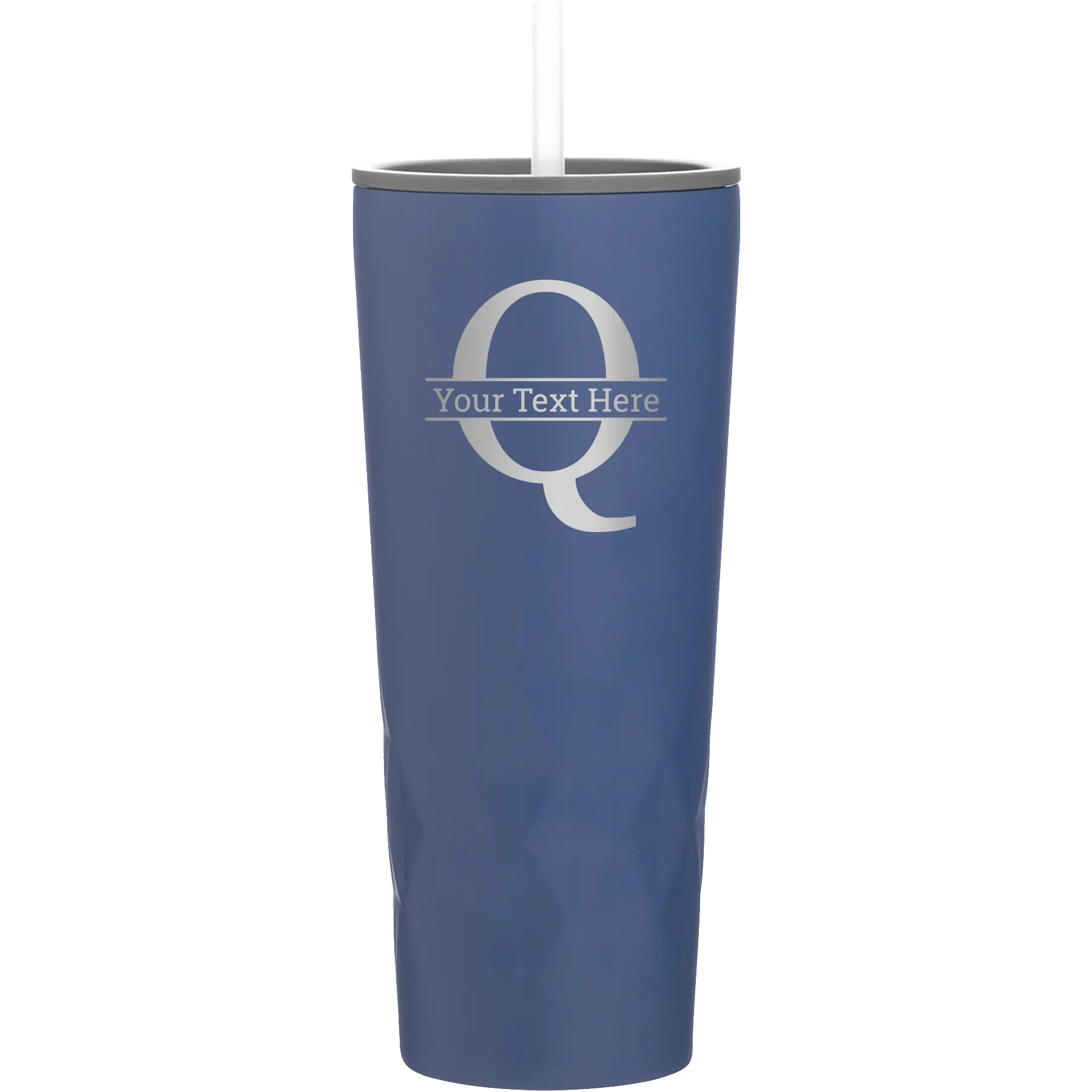 Personalized constellation 20 oz vacuum insulated tumbler with 'Monogram letter Q' design