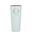 Personalized meadow 20 oz vacuum insulated tumbler with 'Monogram letter Q' design