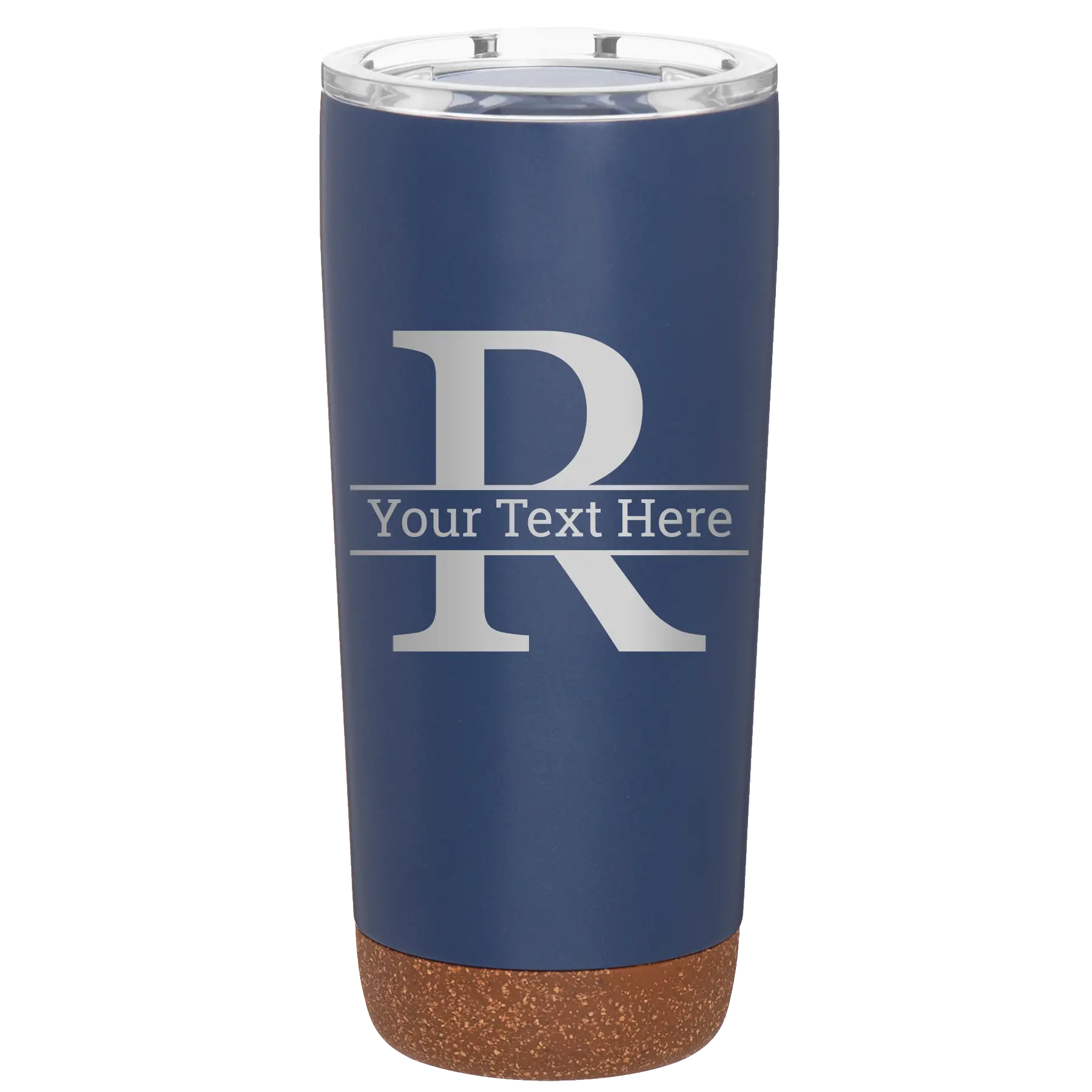 Personalized constellation 20 oz vacuum insulated tumbler with 'Monogram letter R' design
