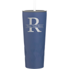 Personalized constellation 20 oz vacuum insulated tumbler with 'Monogram letter R' design